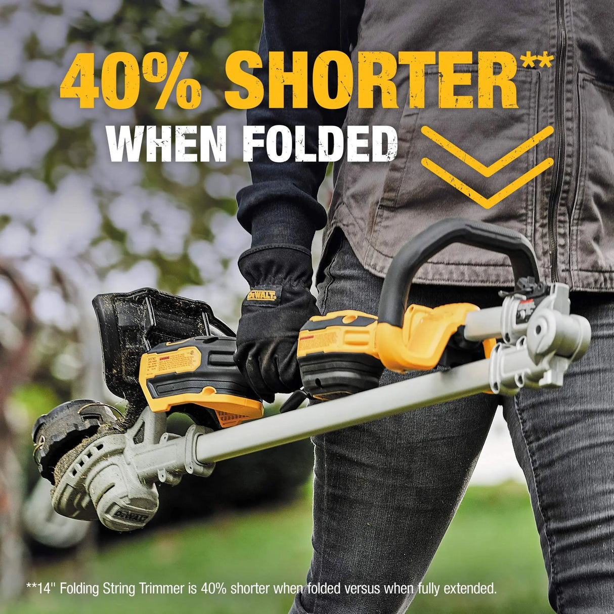 Open Box - DEWALT DCST922P1 20-Volt MAX Lithium-Ion Brushless Cordless String Trimmer