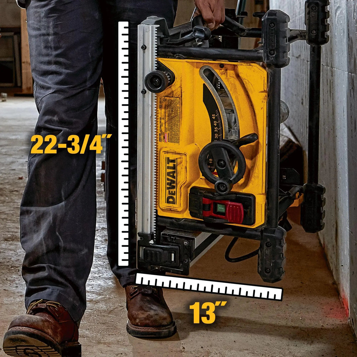 Open Box - DEWALT DWE7485 8-1/4 in. Compact Jobsite Tablesaw