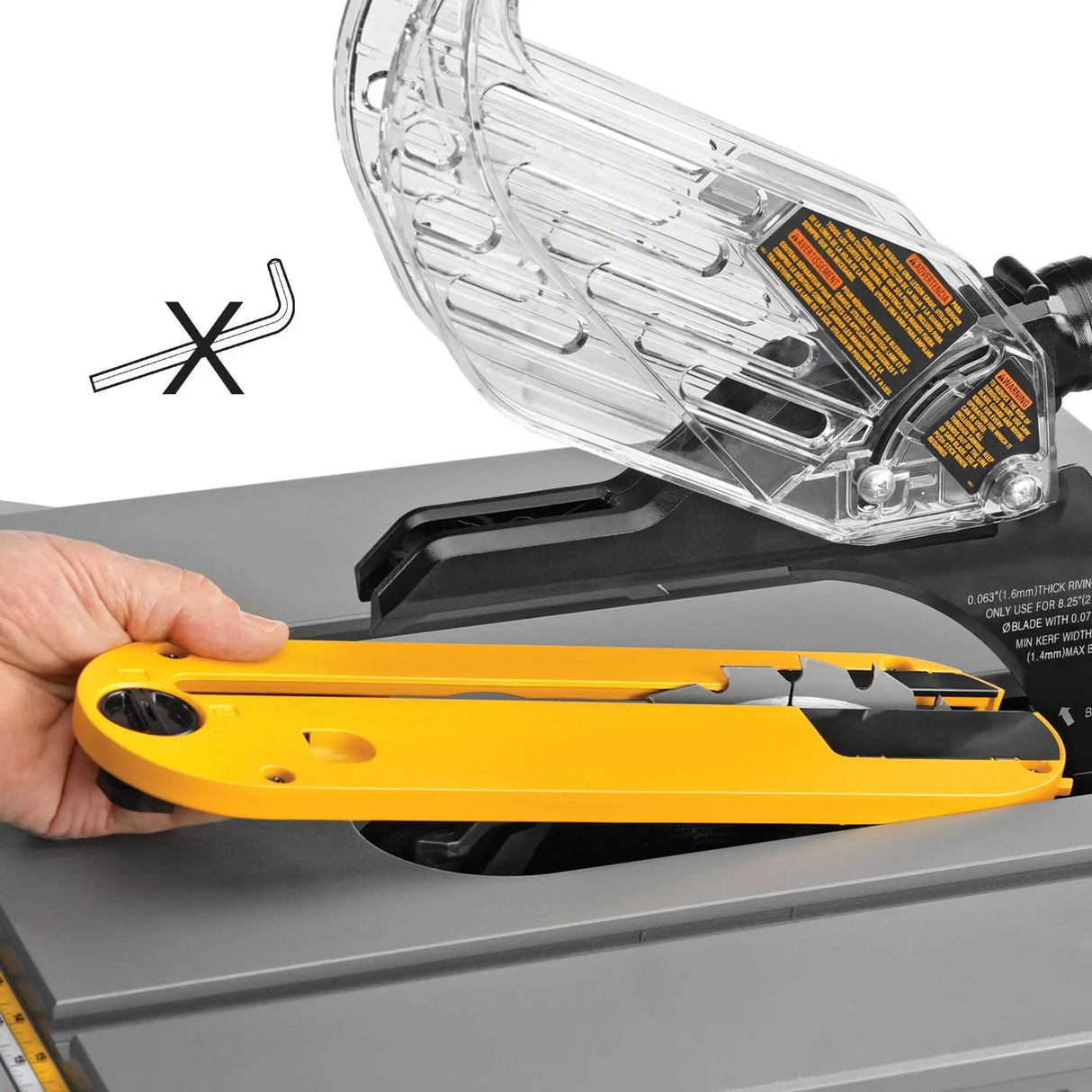 Open Box - DEWALT DWE7485 8-1/4 in. Compact Jobsite Tablesaw