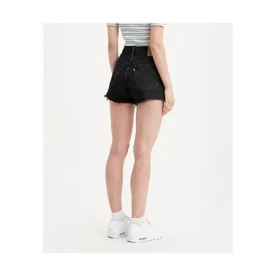 Open Box - Levi's 501 Original Women's High-Rise Distressed Jean Denim Shorts