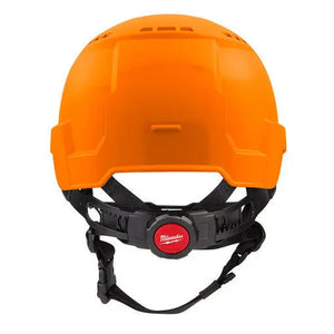 Open Box -  Pack of 1  Milwaukee 48-73-1332 Orange Front Brim Vented Helmet - Type 2  Class C