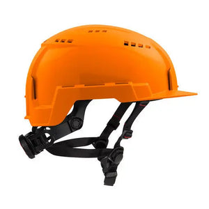 Open Box -  Pack of 1  Milwaukee 48-73-1332 Orange Front Brim Vented Helmet - Type 2  Class C