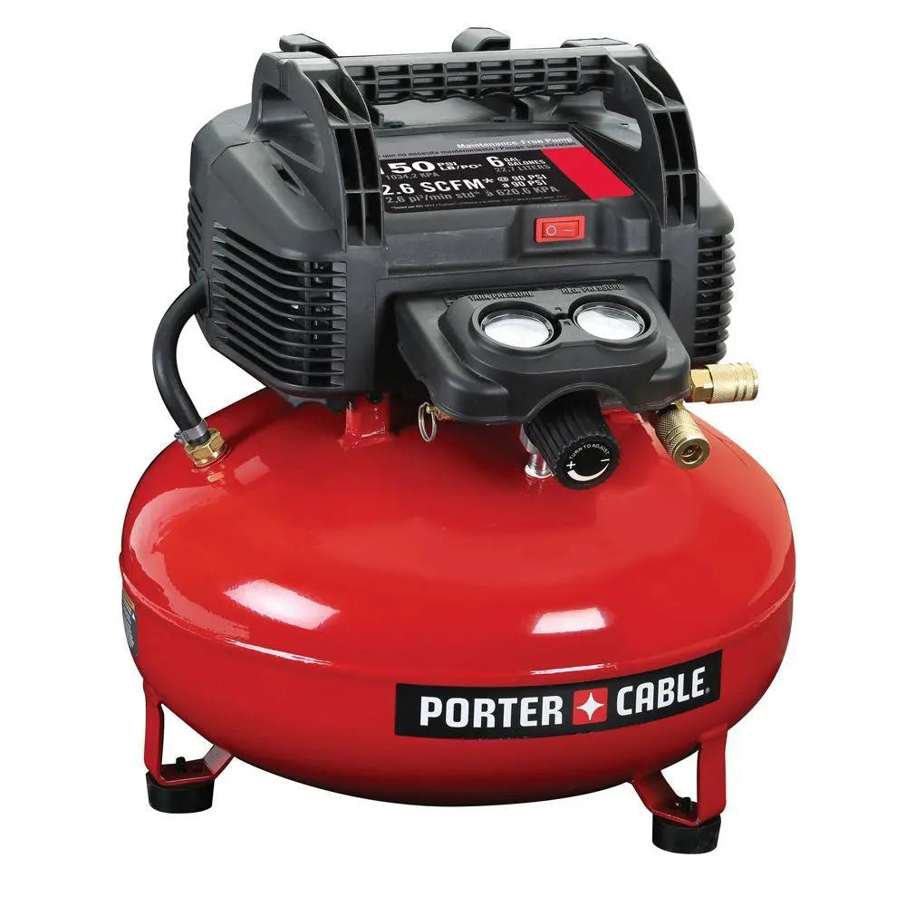 Open Box -  Porter-Cable C2002 Oil-Free UMC Pancake Compressor