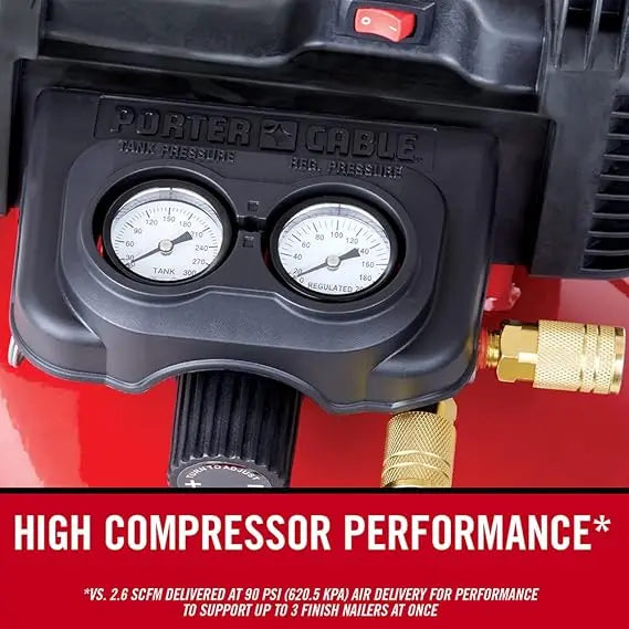Open Box -  Porter-Cable C2002 Oil-Free UMC Pancake Compressor