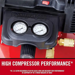 Open Box -  Porter-Cable C2002 Oil-Free UMC Pancake Compressor
