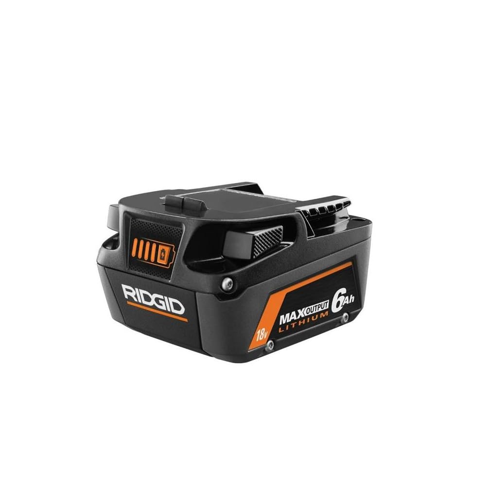 Open Box -  RIDGID 18V 6.0 Ah MAX Output Lithium-Ion Batteries (2-Pack)