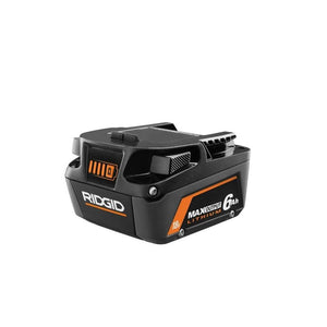 Open Box -  RIDGID 18V 6.0 Ah MAX Output Lithium-Ion Batteries (2-Pack)