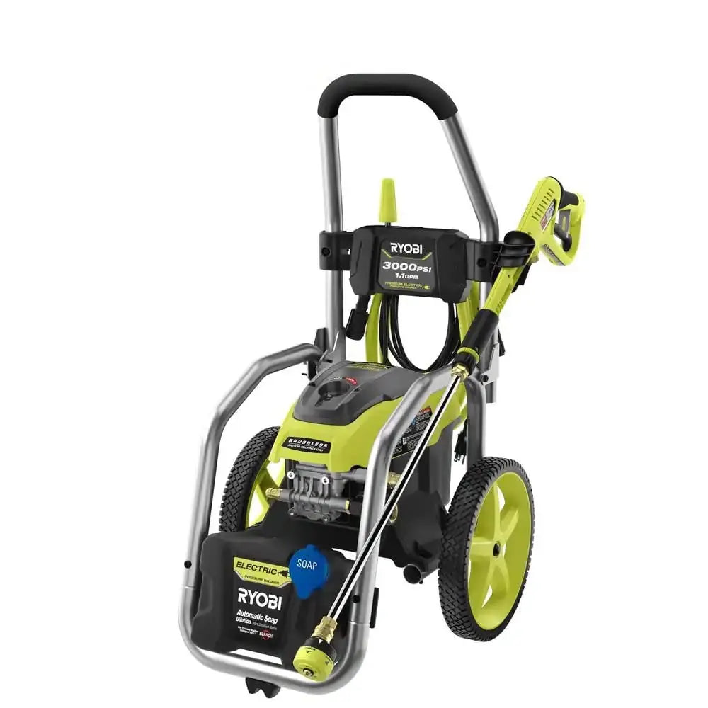 Open Box - RYOBI 3000 PSI 1.1 GPM Cold Water Electric Pressure Washer