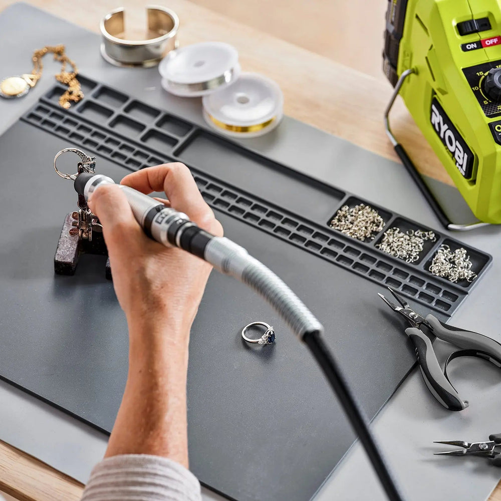 Open Box -  RYOBI ONE+ HP 18V Brushless Cordless Rotary Tool Kit with 2.0 Ah HIGH PERFORMANCE Battery and Charger