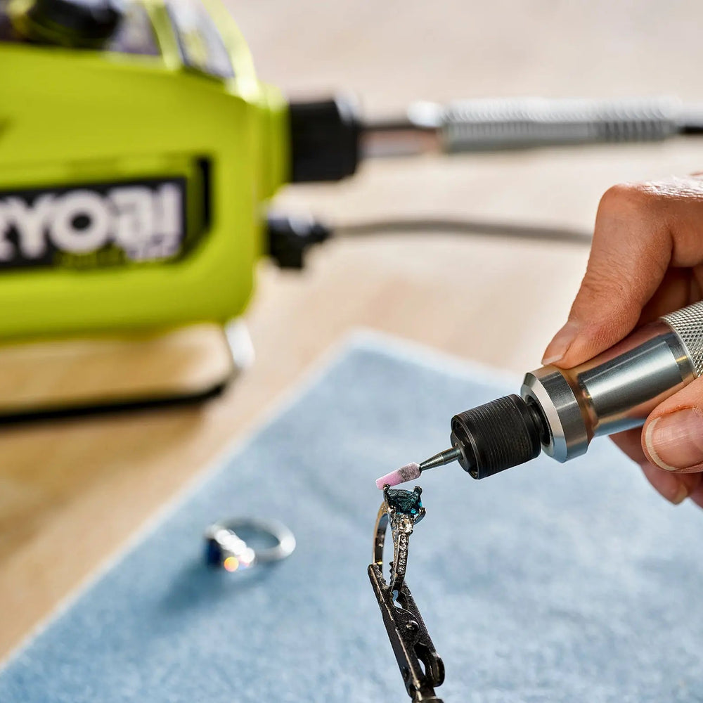 Open Box -  RYOBI ONE+ HP 18V Brushless Cordless Rotary Tool Kit with 2.0 Ah HIGH PERFORMANCE Battery and Charger