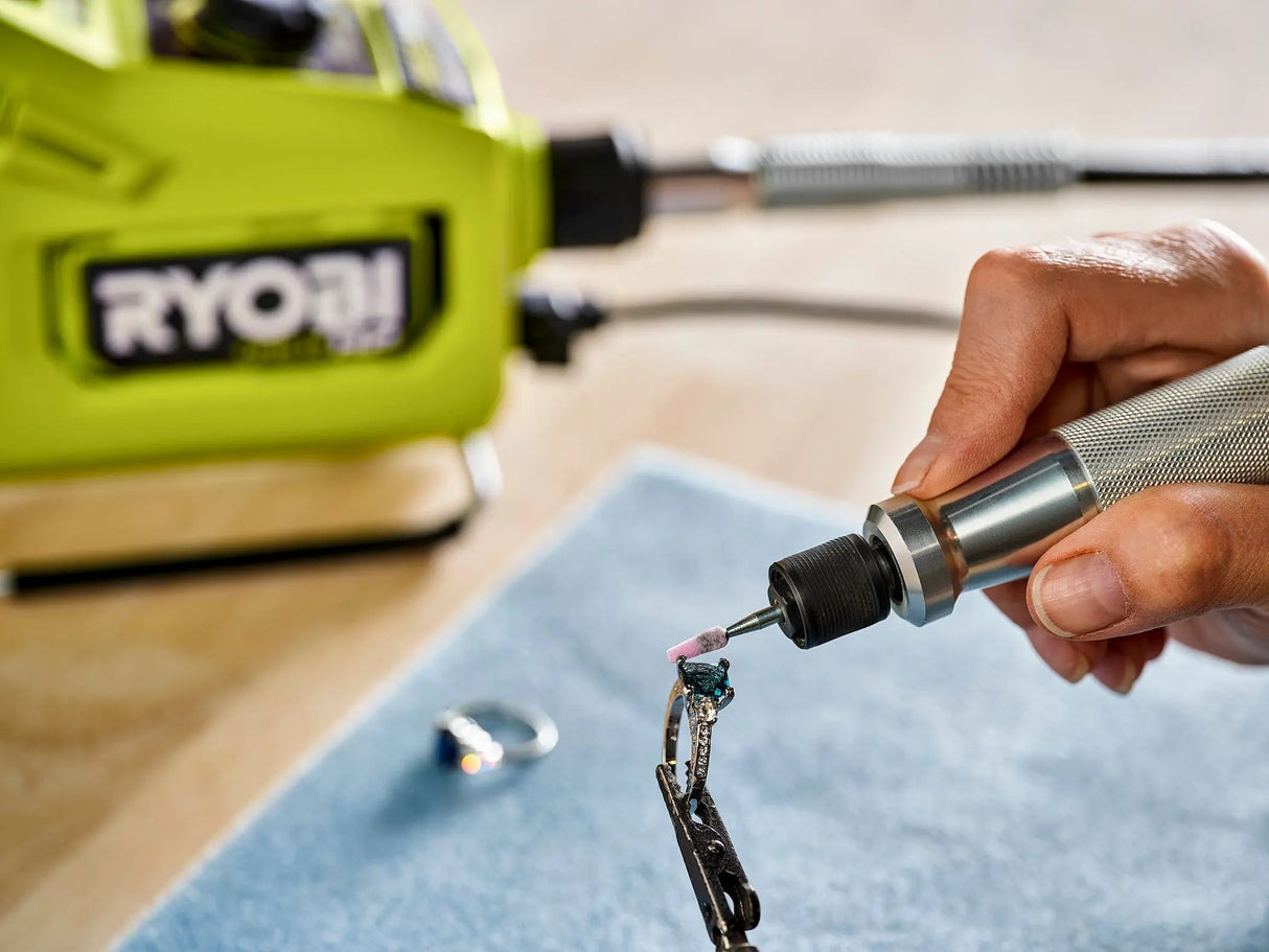 Open Box -  RYOBI ONE+ HP 18V Brushless Cordless Rotary Tool Kit with 2.0 Ah HIGH PERFORMANCE Battery and Charger