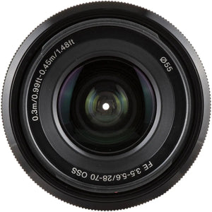 Open Box -  Sony 28-70mm F3.5-5.6 FE OSS Full-frame E-mount Standard Zoom Lens - SEL2870
