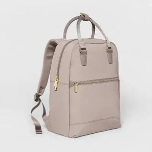 Open Story Women's Tote-Style Commuter Backpack Fits 15" Laptop RFID Pockets