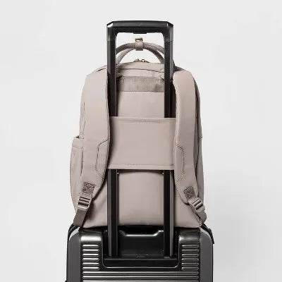 Open Story Women's Tote-Style Commuter Backpack Fits 15" Laptop RFID Pockets