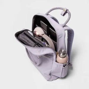 Open Story Women's Tote-Style Commuter Backpack Fits 15" Laptop RFID Pockets