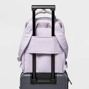 Open Story Women's Tote-Style Commuter Backpack Fits 15" Laptop RFID Pockets