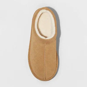 Stars Above Women's Amira Suede Clog Slippers - Cozy Comfort for Indoor/Outdoor