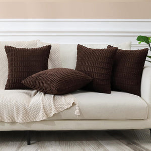 18"x18" Tufted Dot Corduroy Throw Pillow 16 Colors – Soft 3D Dotted Texture Cozy & Modern Accent Insert Included