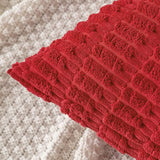 18"x18" Tufted Dot Corduroy Throw Pillow 16 Colors – Soft 3D Dotted Texture Cozy & Modern Accent Insert Included