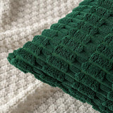 18"x18" Tufted Dot Corduroy Throw Pillow 16 Colors – Soft 3D Dotted Texture Cozy & Modern Accent Insert Included