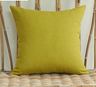 Set of 2 Solid Color Outdoor Waterproof Throw Pillow covers Square 18"x18" or Rectangle 12"x20"