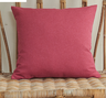 Set of 2 Solid Color Outdoor Waterproof Throw Pillow covers Square 18"x18" or Rectangle 12"x20"