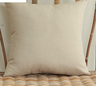 Set of 2 Solid Color Outdoor Waterproof Throw Pillow covers Square 18"x18" or Rectangle 12"x20"