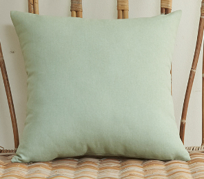 Set of 2 Solid Color Outdoor Waterproof Throw Pillow covers Square 18"x18" or Rectangle 12"x20"