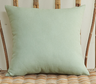 Set of 2 Solid Color Outdoor Waterproof Throw Pillow covers Square 18"x18" or Rectangle 12"x20"