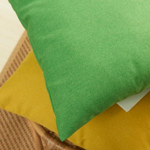 Pack of 1 Solid Color Outdoor Waterproof Throw Pillow Square 18"x18" or Rectangle 12"x20"