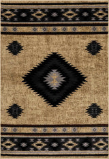 Buckhaven Brown Aztec Carpet