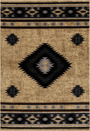 Buckhaven Brown Aztec Carpet