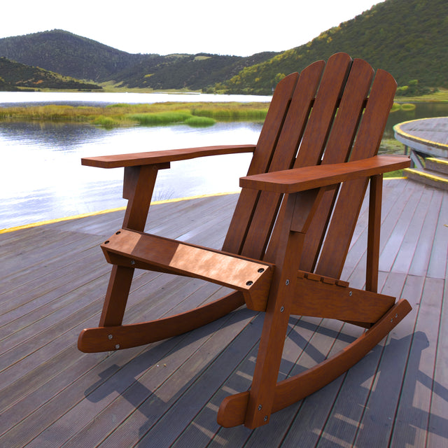 Kiawah-outdoor-patio-classic-acacia-wood-adirondack-rocking-chair-Outdoor-Chairs