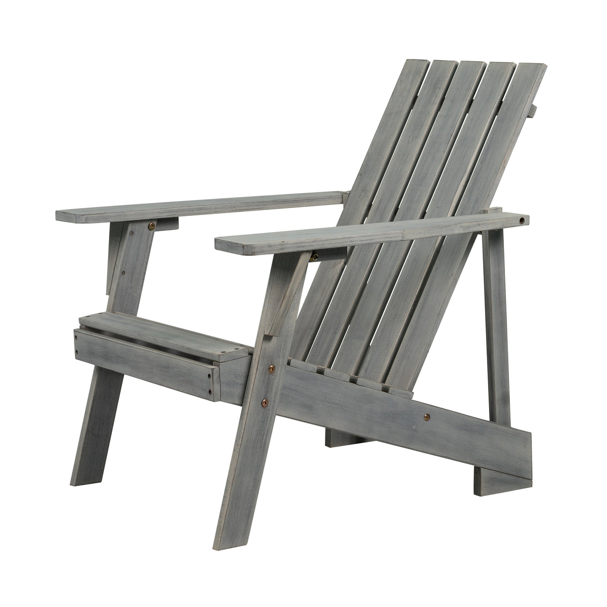 Irving outdoor patio modern acacia wood adirondack chair