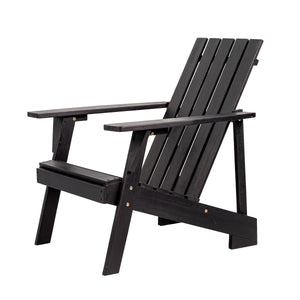 Irving outdoor patio modern acacia wood adirondack chair