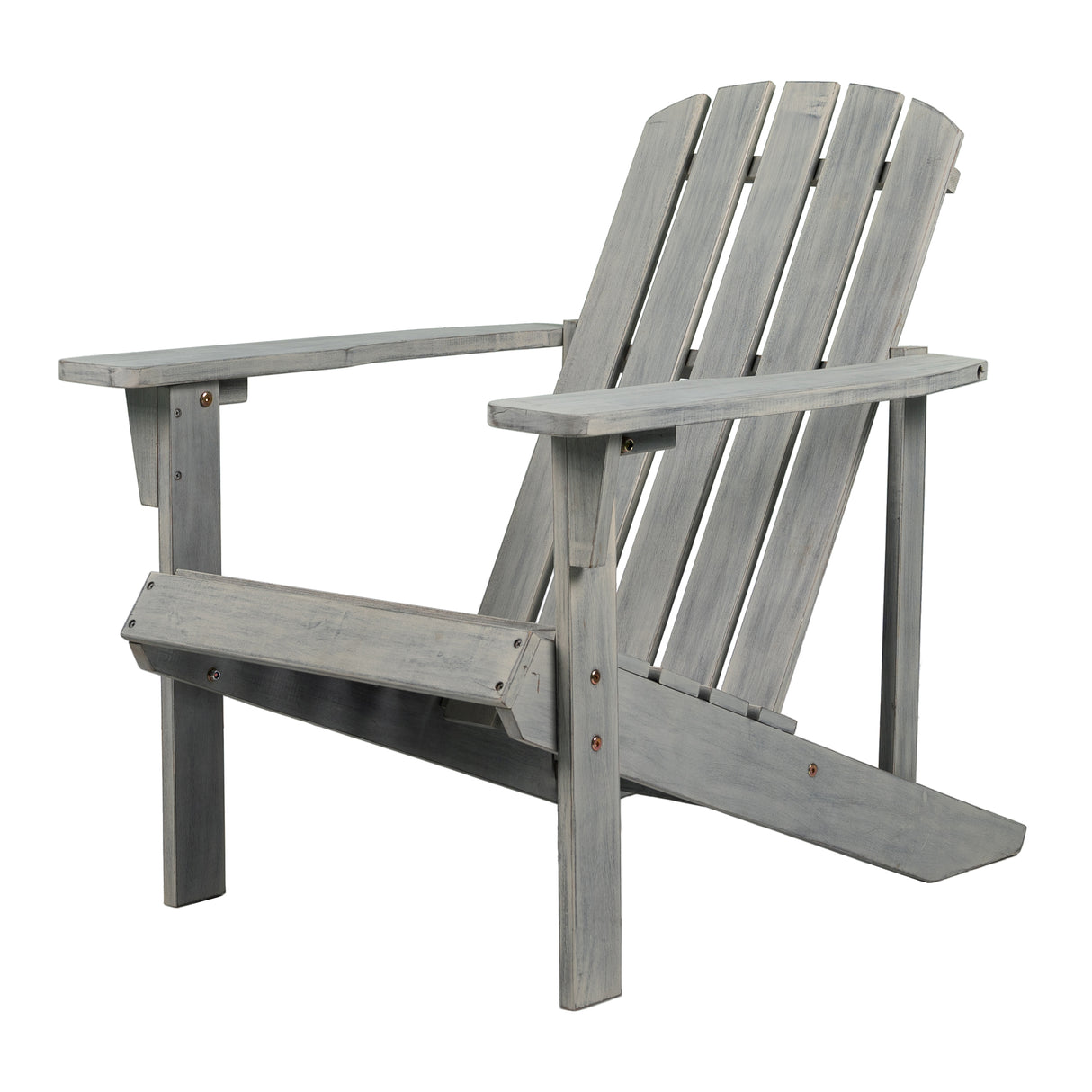Westport outdoor patio traditional acacia wood adirondack chair