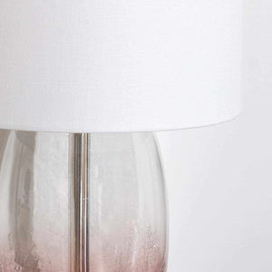 Pertek White Glass Table Lamp