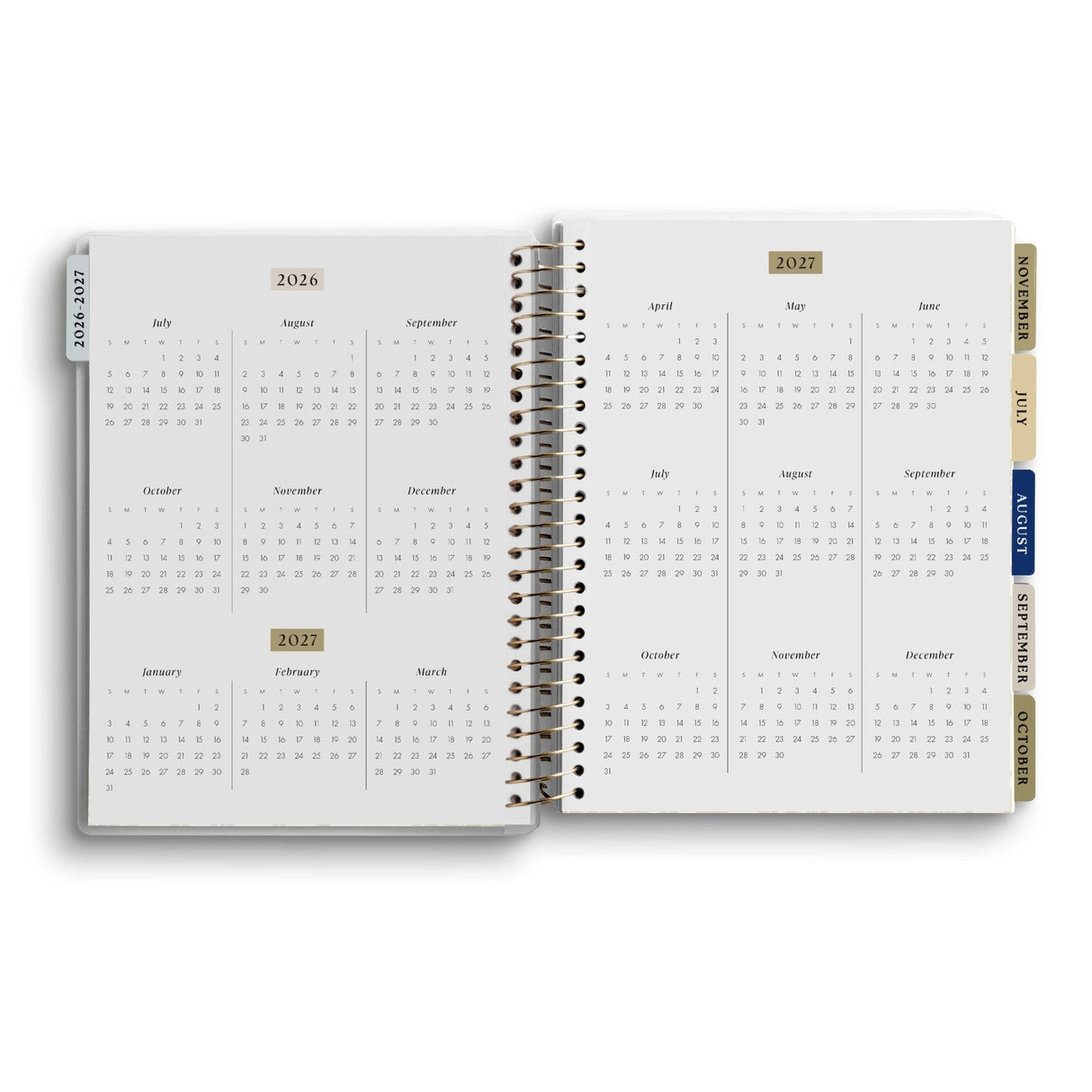 Walking with Jesus All Day, Every Day 2026-2027 18 Month Planner