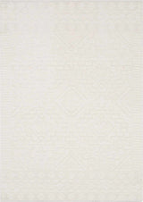 Plumtree 3D White Outdoor Rug
