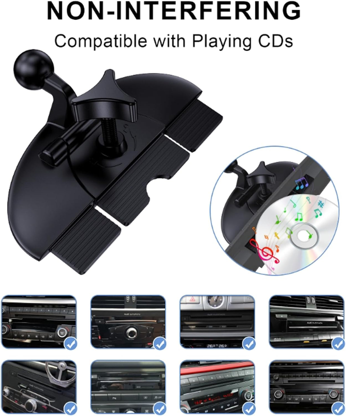 Streamlined Convenience: CD Slot Phone Mount for Effortless Device Integration