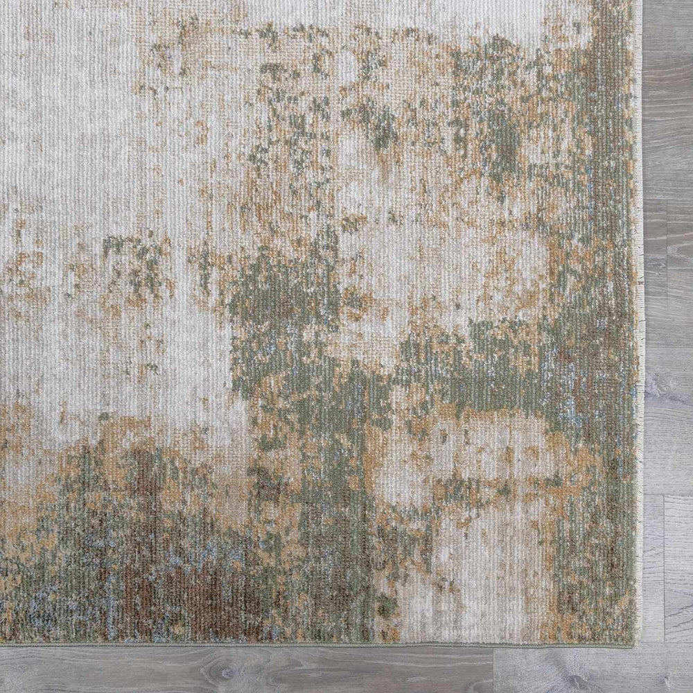 Galey Alix x Livabliss Abstract Modern Marble Cream Myrtle Avenue III Area Rug