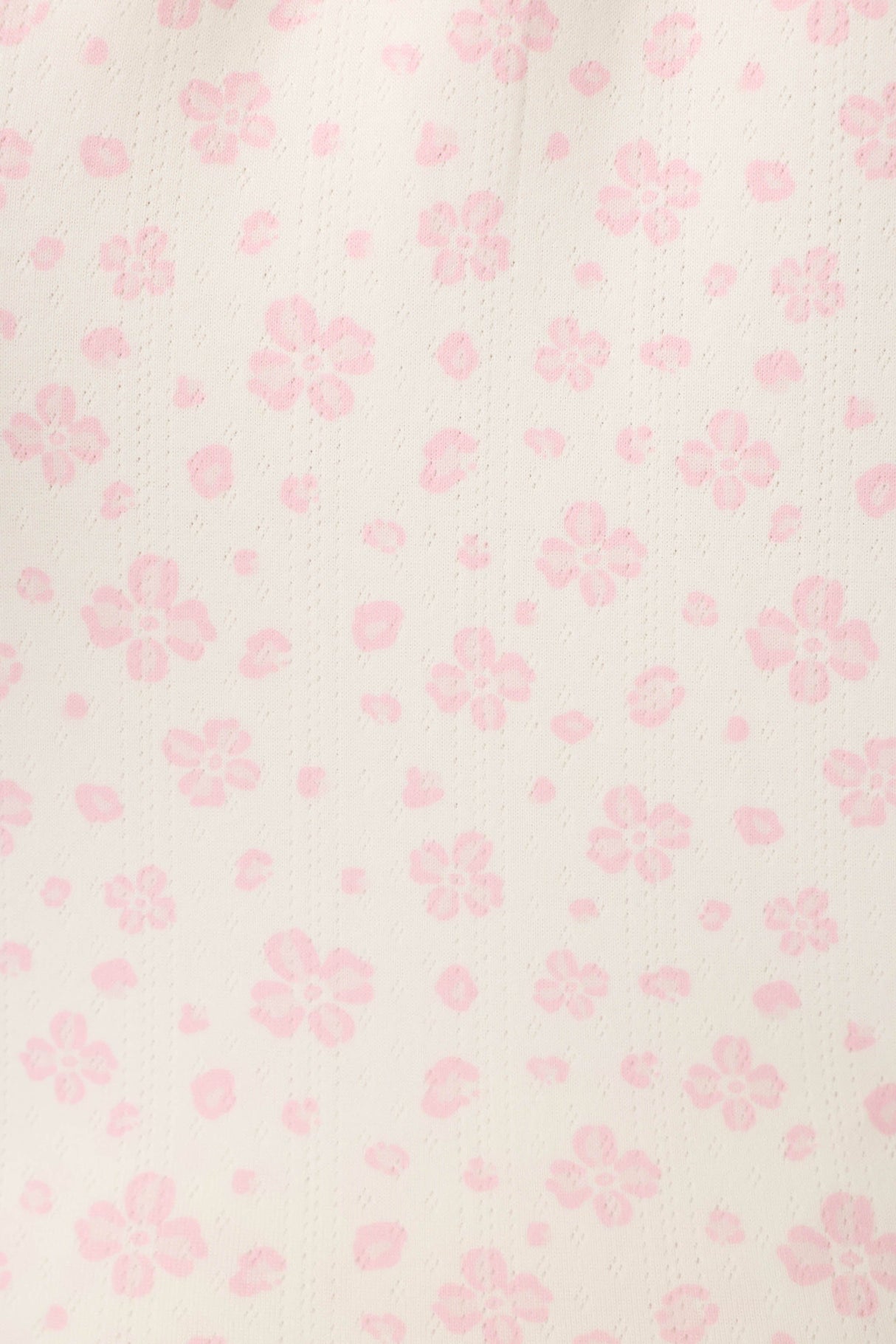 Pretty Petals Sweet Pink Floral Print Long PJ Set