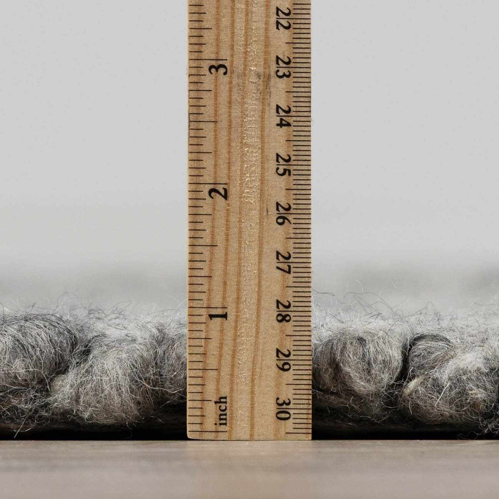 Olisa Charcoal Wool Area Rug