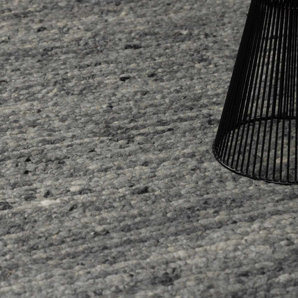 Olisa Charcoal Wool Area Rug