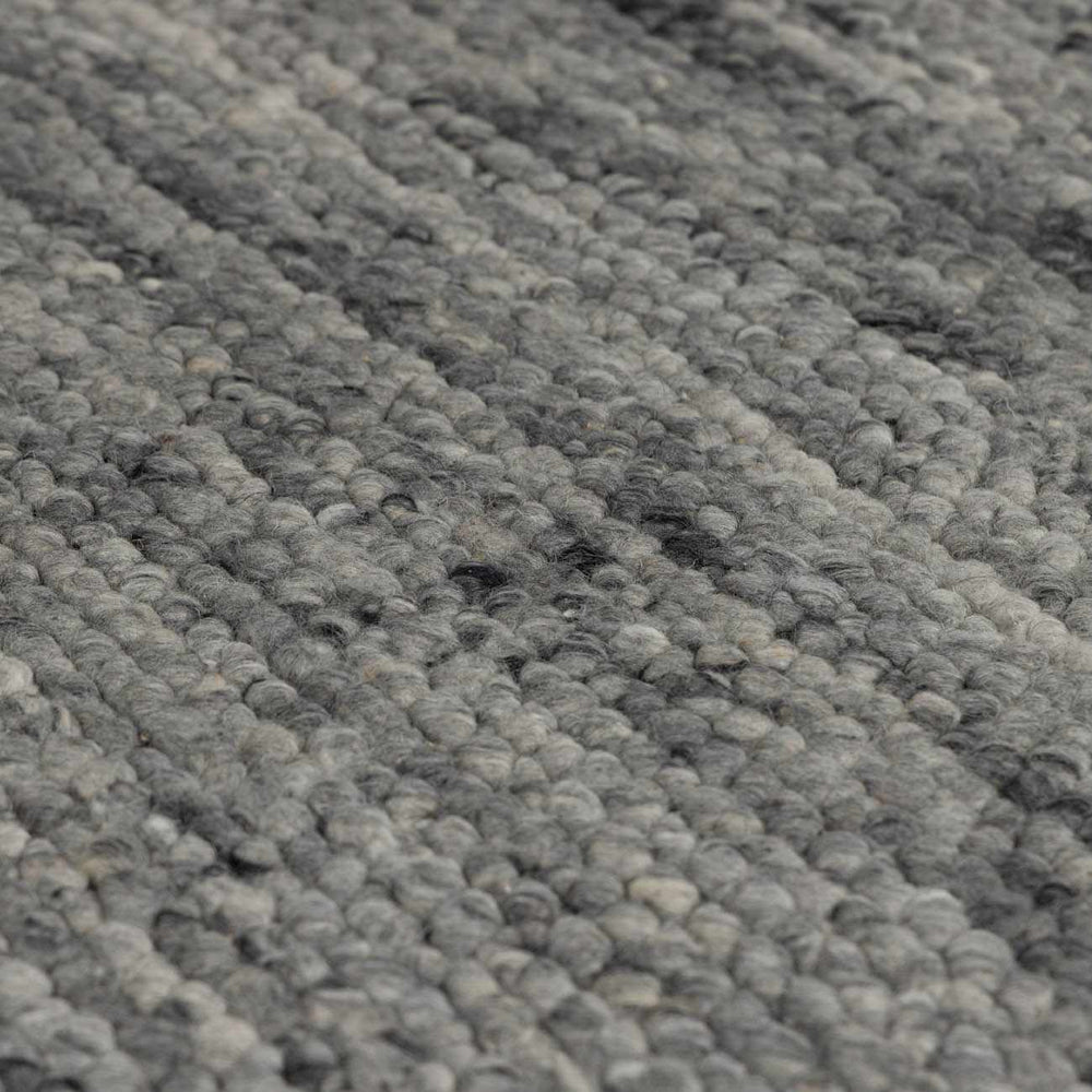 Olisa Charcoal Wool Area Rug