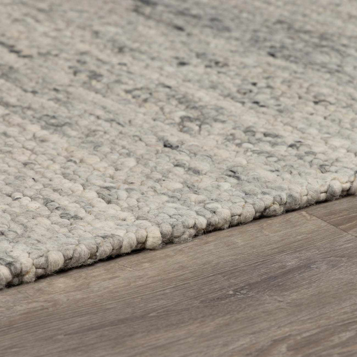 Olisa Gray Wool Area Rug