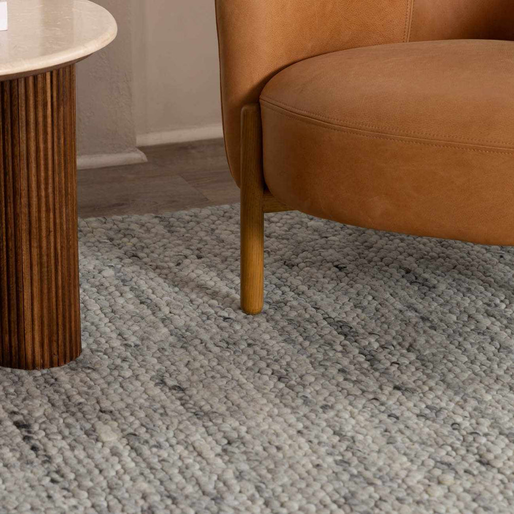 Olisa Gray Wool Area Rug