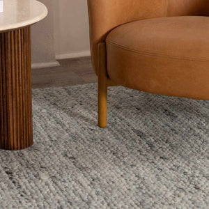 Olisa Gray Wool Area Rug