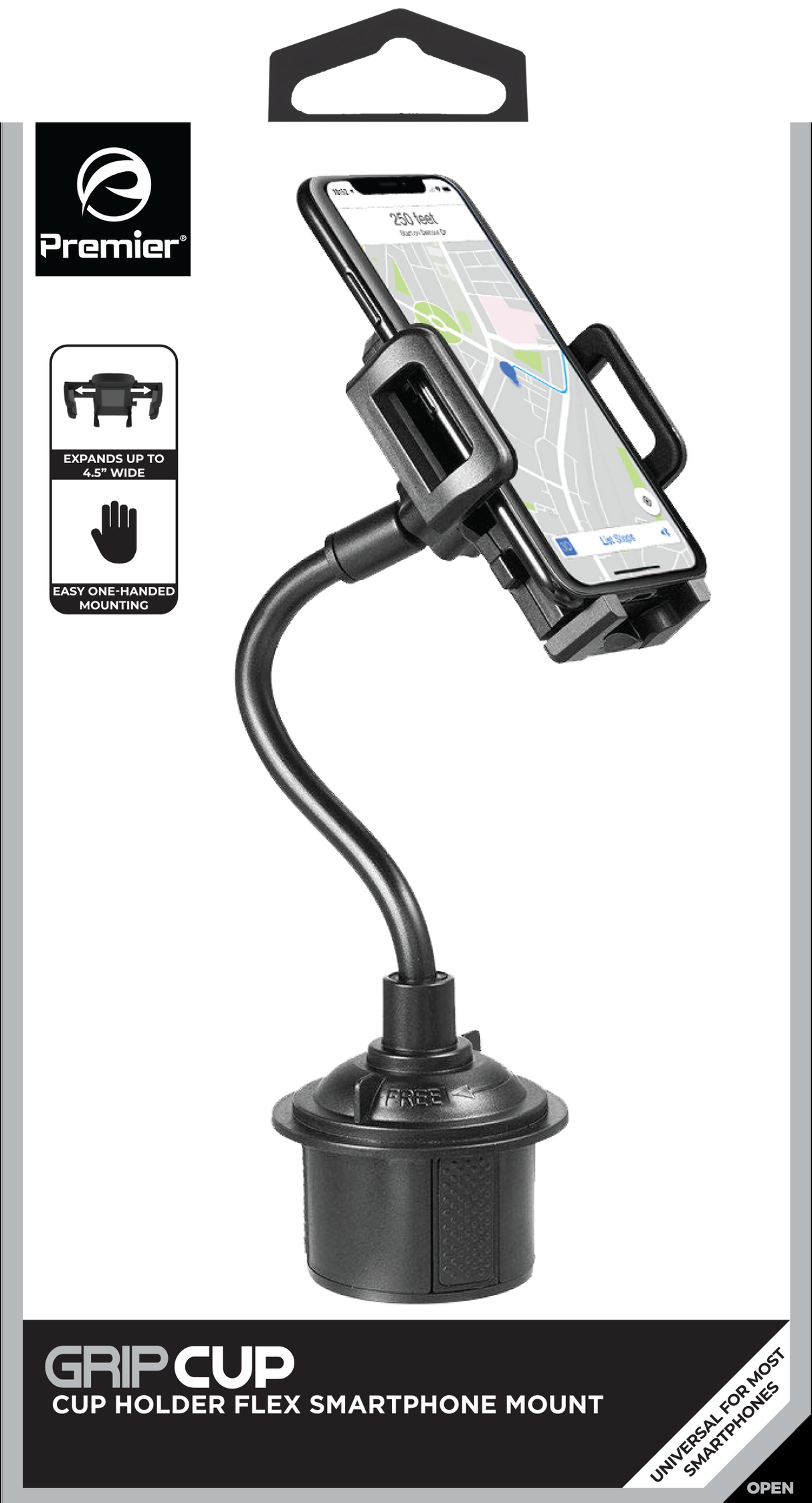 Universal Cup Holder Mount PSLCUP: Securely Dock Your Device On-The-Go