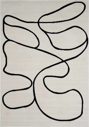 Eilir Modern Low Profile Boho Rug